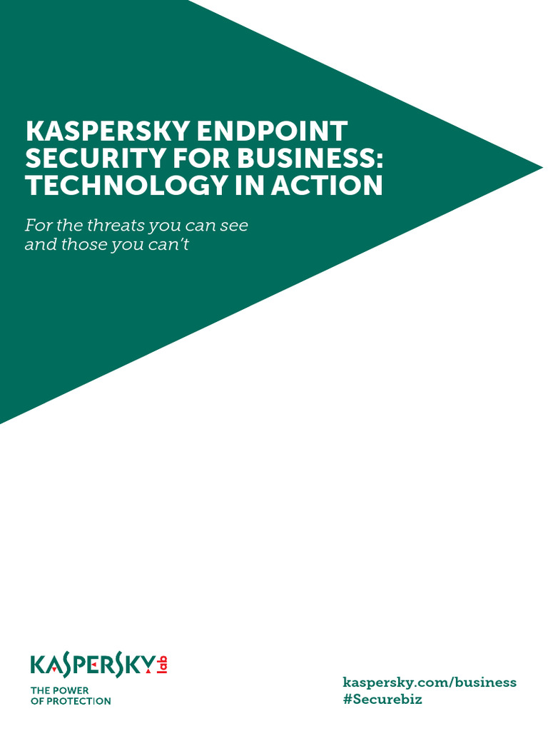 Kaspersky Endpoint Security Overview | PDF | Malware | Antivirus Software