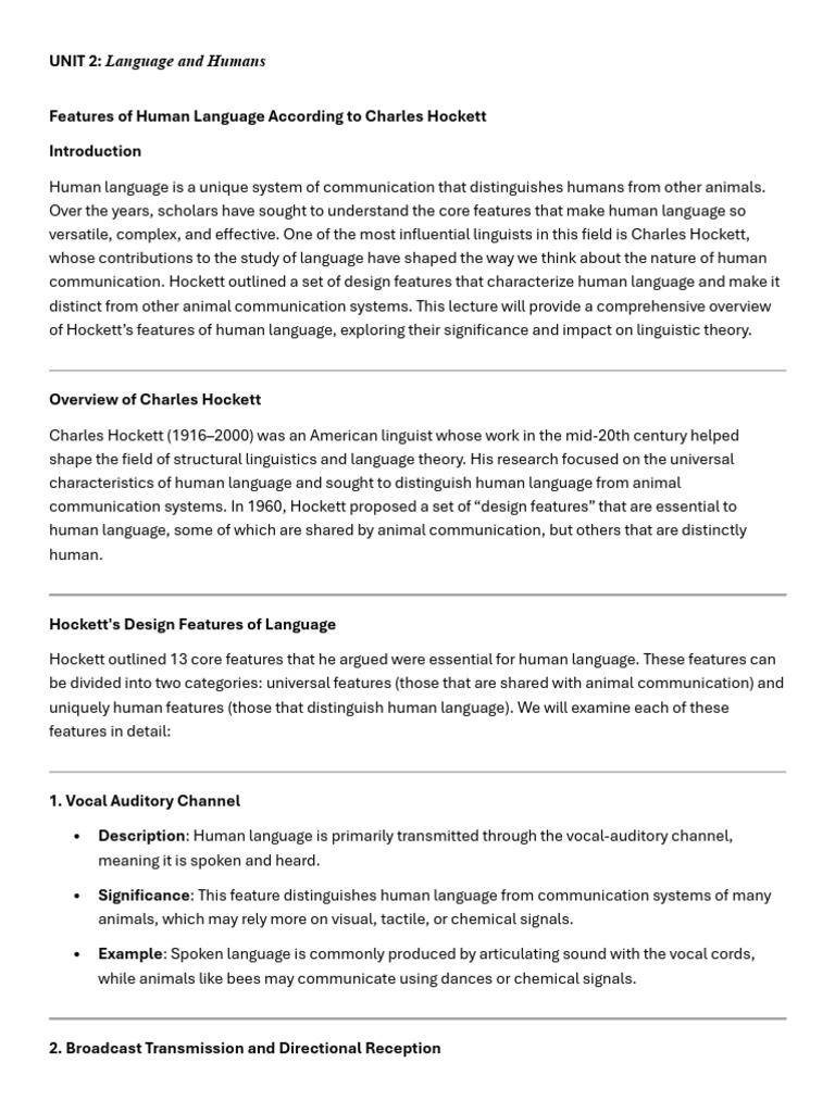 Chapter 2 Engl 501 | PDF | Lateralization Of Brain Function | Speech