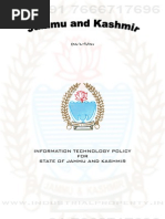 Jammu & Kashmir IT Policy