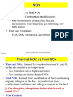 Thermal Nox Vs Fuel Nox - Strategies For Combustion Modifications