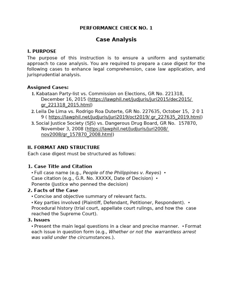 Performance Check No. 1 | PDF | Supreme Court Of The United States ...