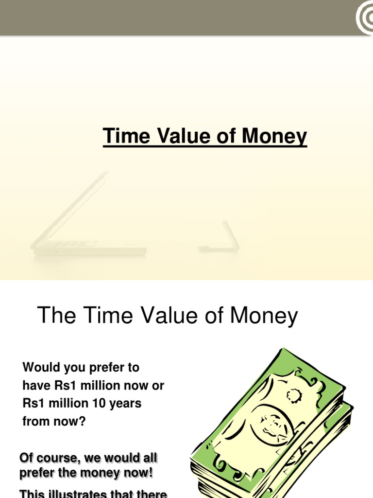 Time Value Of Money Present Value Real Interest Rate