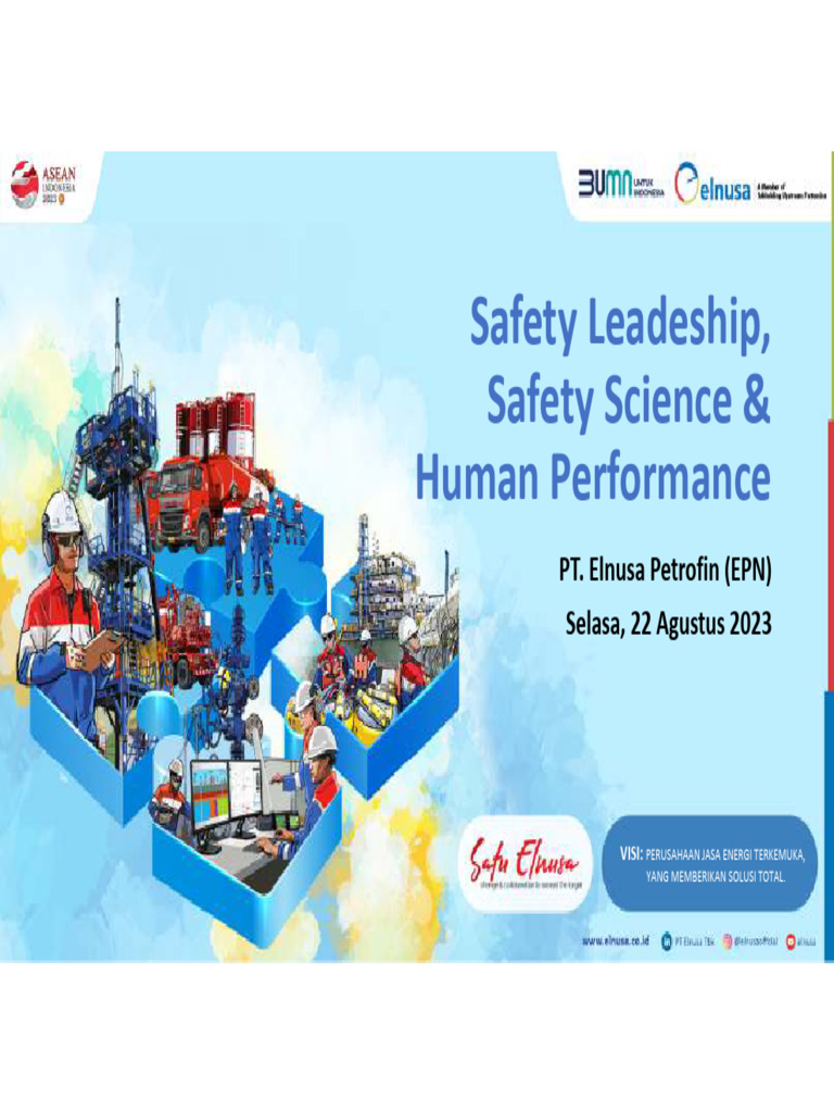 Safety Leadership, Safety Science, Huuman Performance | PDF | Safety ...