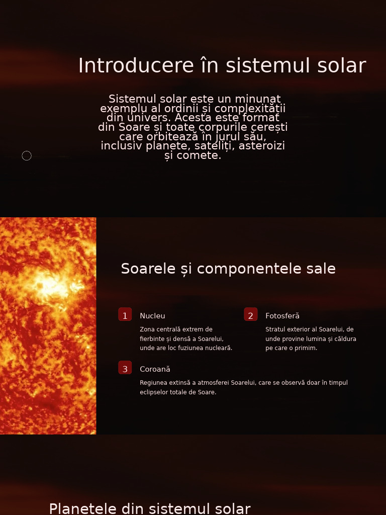 Introducere in Sistemul Solar | PDF