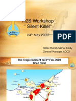 H2S Workshop ' Silent Killer'': Abdul Munim Saif Al Kindy General Manager, ADCO