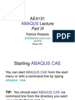 Ae4131 Abaqus Lecture 3