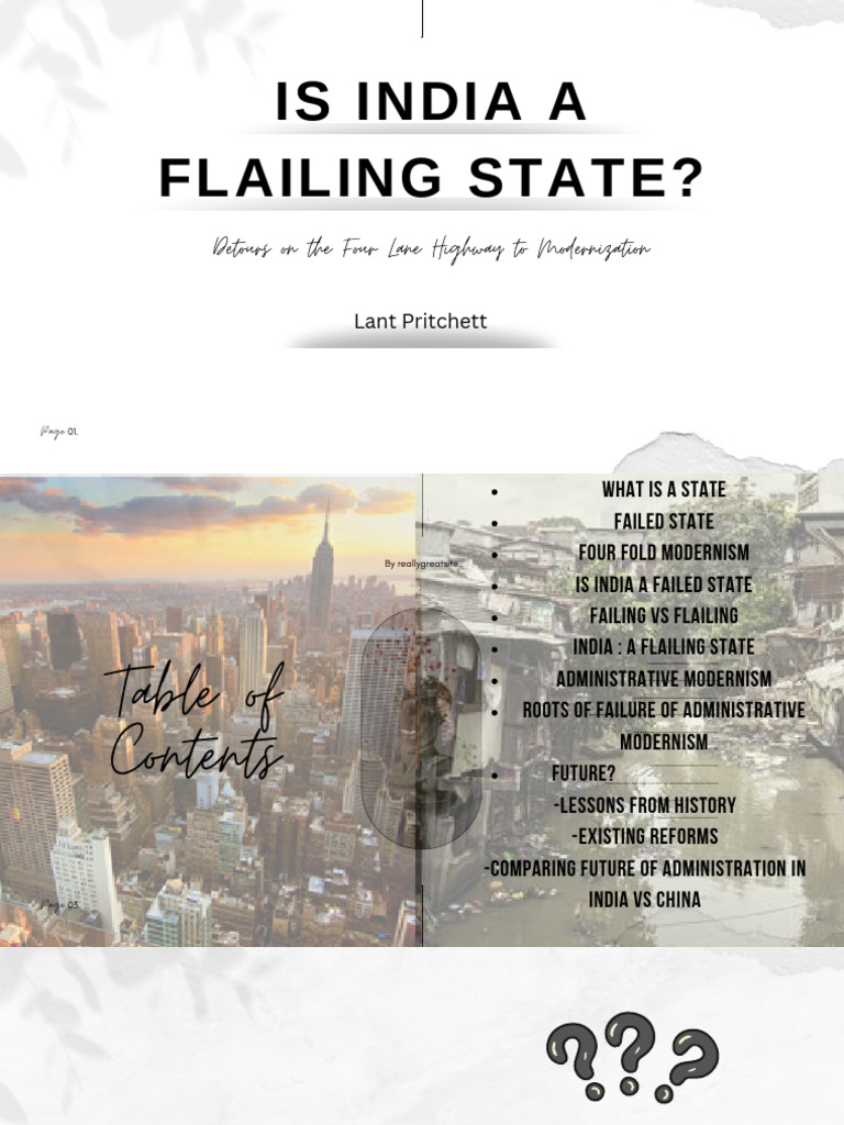 Is India a Flailing State? Analysis | PDF | Failed State | China