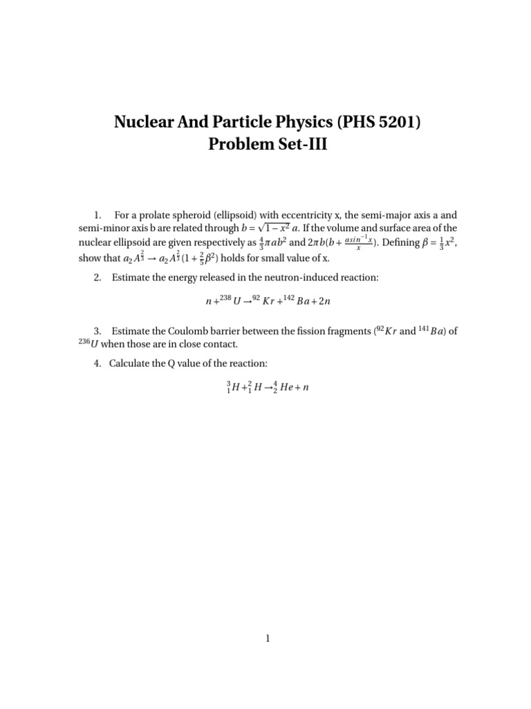 Problem Set 3 | PDF