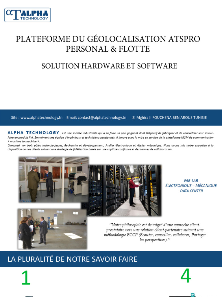 Solutions Innovantes d'Alpha Technology | PDF | Centre de données ...