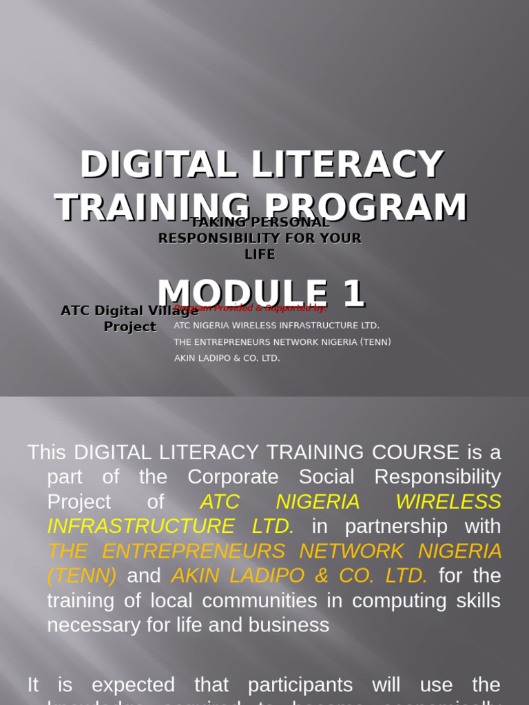 ATC DVP Training Slide point | PDF
