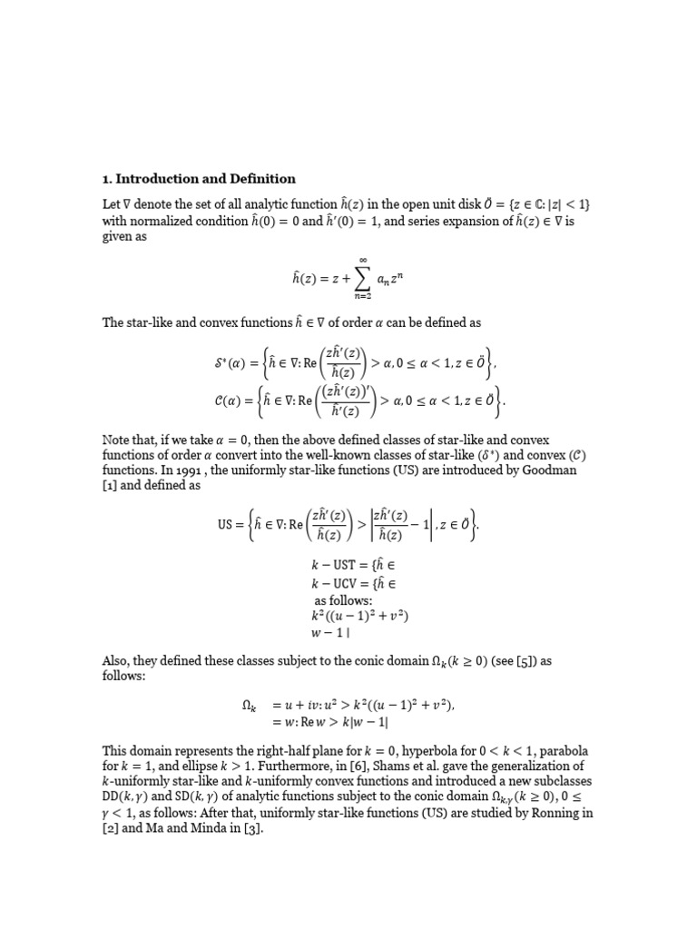 Univalent Functions and q-Calculus Insights | PDF | Function ...