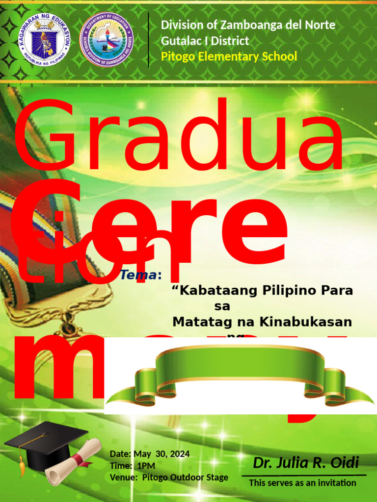 graduation ceremony | PDF | Philippines