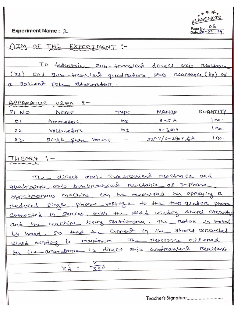 Experiment 2 | PDF