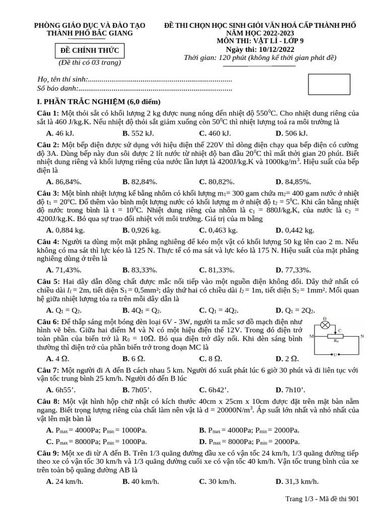 ĐỀ HSG 2 | PDF