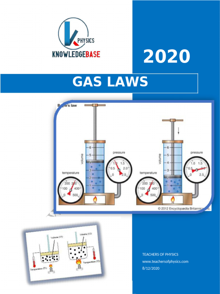 Gas Laws | PDF | Gases | Temperature