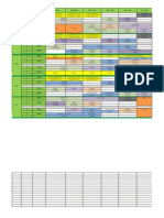 Time Table Chem 2012