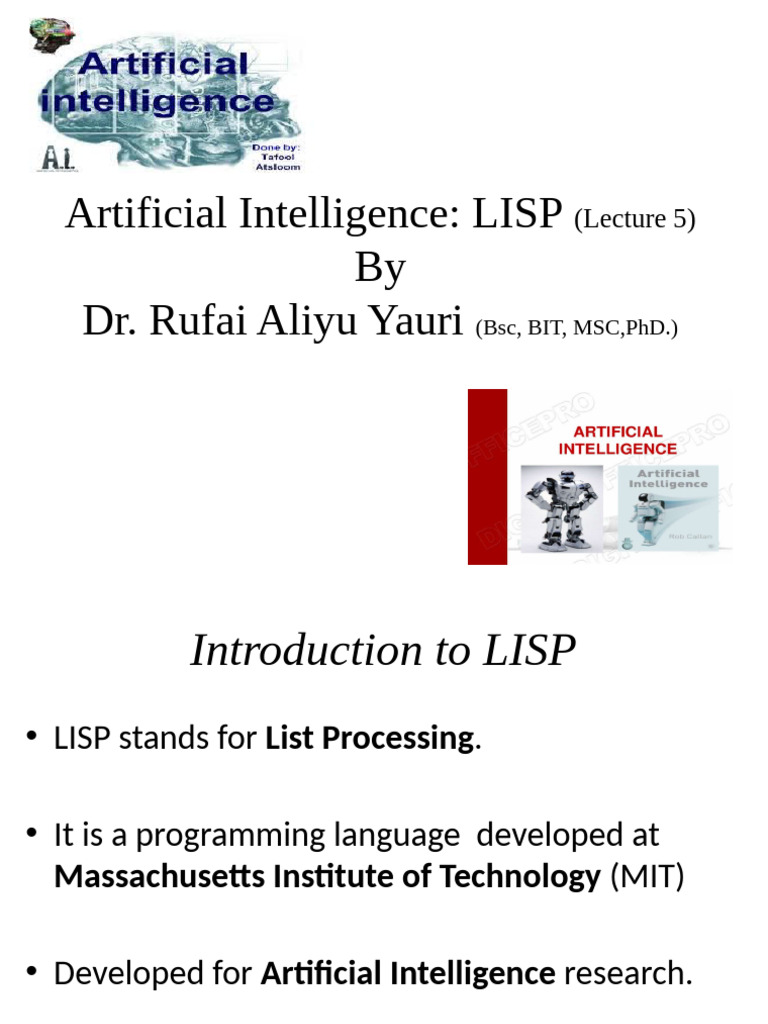 Introduction to LISP Programming Basics | PDF | Programming Language ...