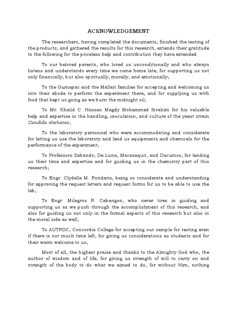 Acknowledgements | PDF