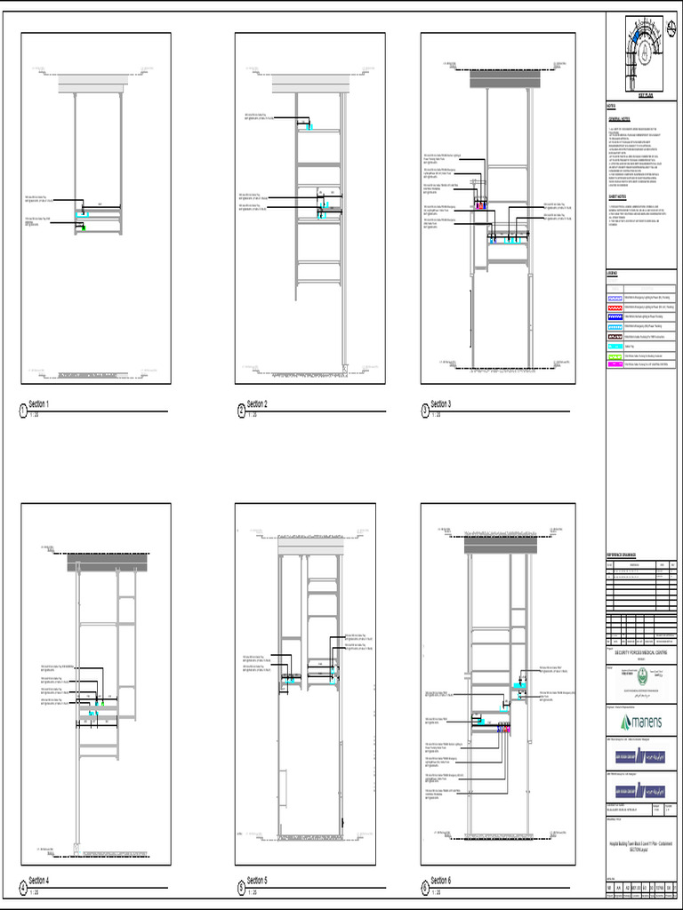 Section 1 1 Section 2 2 Section 3 3: Key Plan | PDF | Wire | Electrical ...