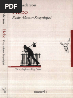 Anderson Hobo Evsiz Adamin Sosyolojisi Heretik PDF 