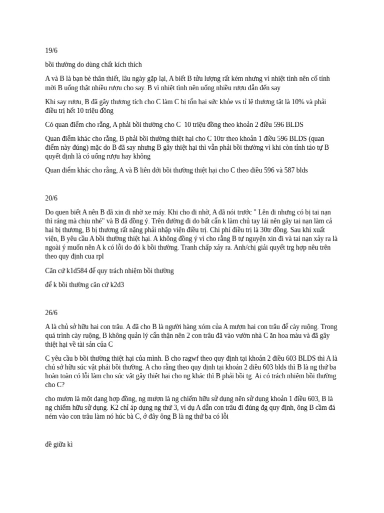 Ôn Thi 1 | PDF