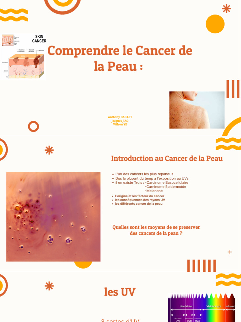 Types de Cancer de la Peau | PDF