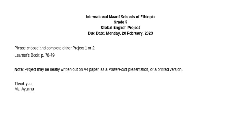 G6 Project 13 02 23 | PDF