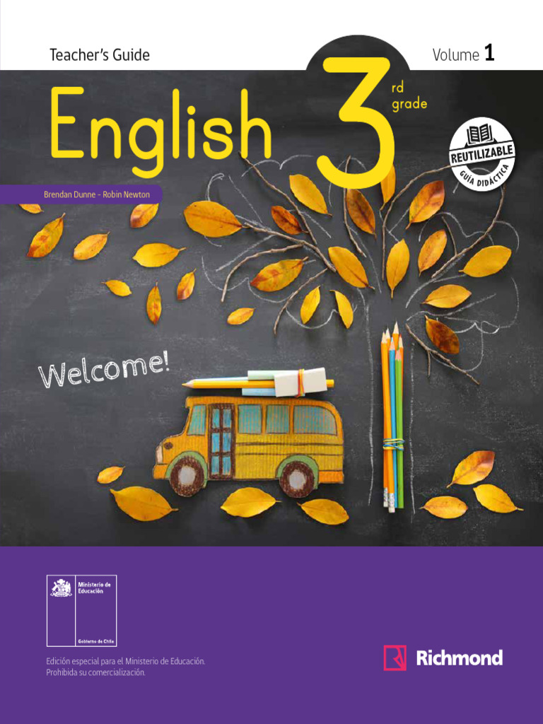 Tercero Basico Ingles Teacrer 1 | PDF | Aprendizaje | Maestros