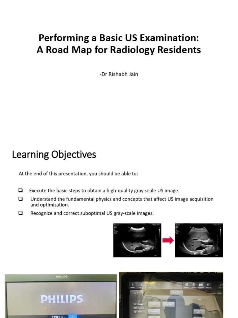 Road Map for Basic US in Radiology | PDF | Medical Ultrasound | Attenuation