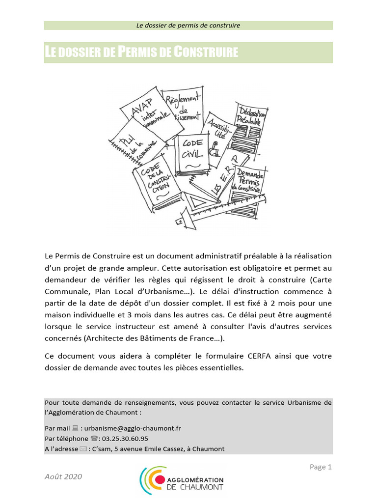 Guide du Dossier de Permis de Construire | PDF