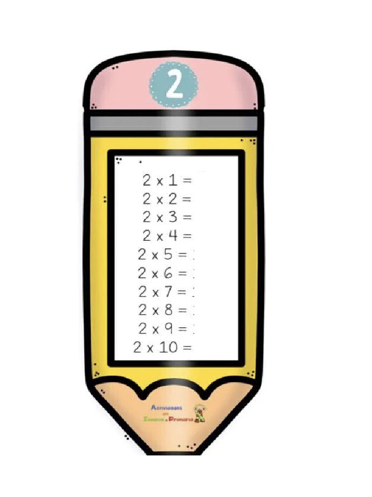 tABLA DEL 2 | PDF