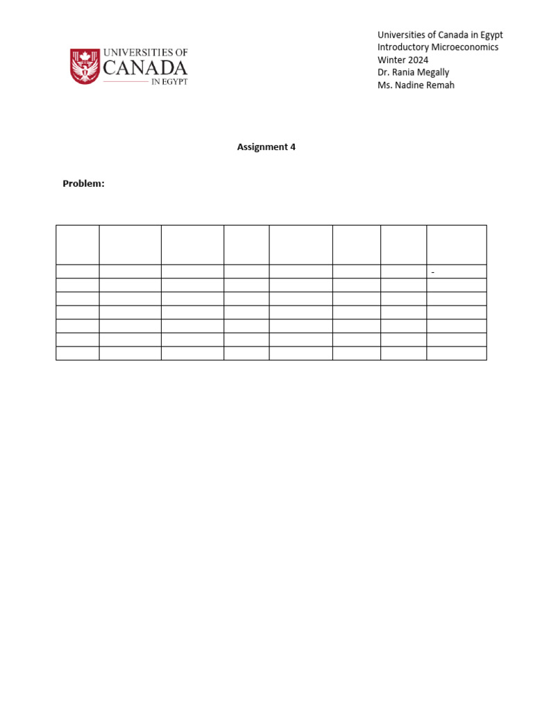 Assignment 4 | PDF