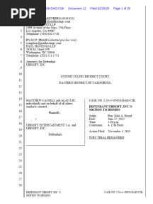 The Crew lawsuit, Ubisoft response -- via Polygon
