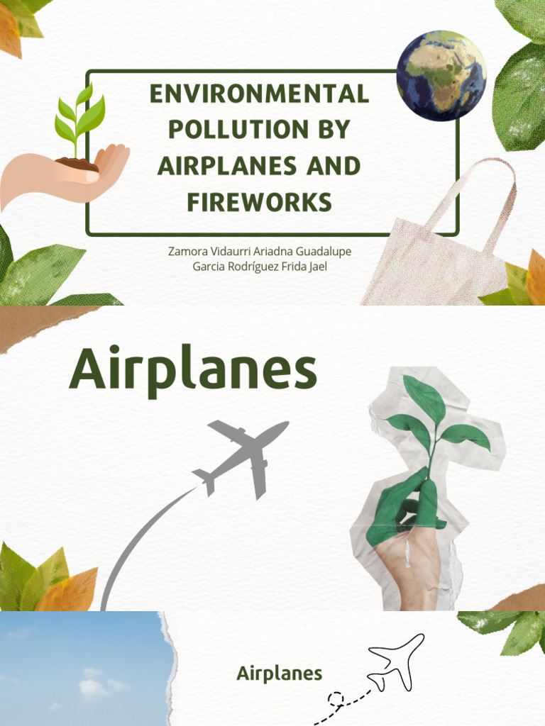Airplane and Firework Pollution Effects | PDF | N Ox | Air Pollution