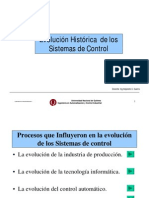 Evolucion Del Sistema de Control