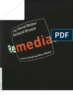 Remediation Understanding New Media