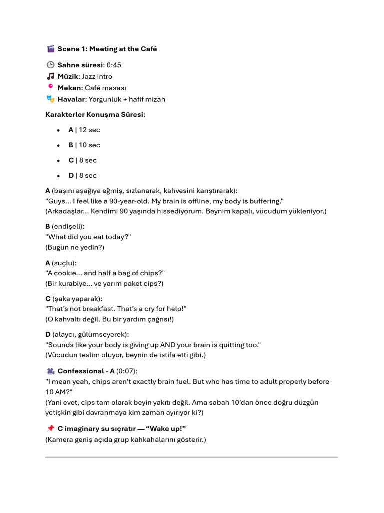 ? Scene 1 | PDF
