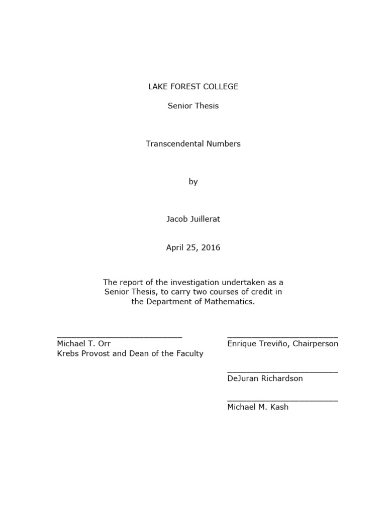 Transcendental Numbers: e and π Explained | PDF | Mathematics ...