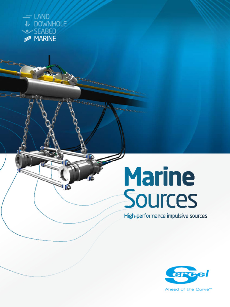 MarineSources Brochure Sercel EN | PDF | Manufactured Goods | Equipment
