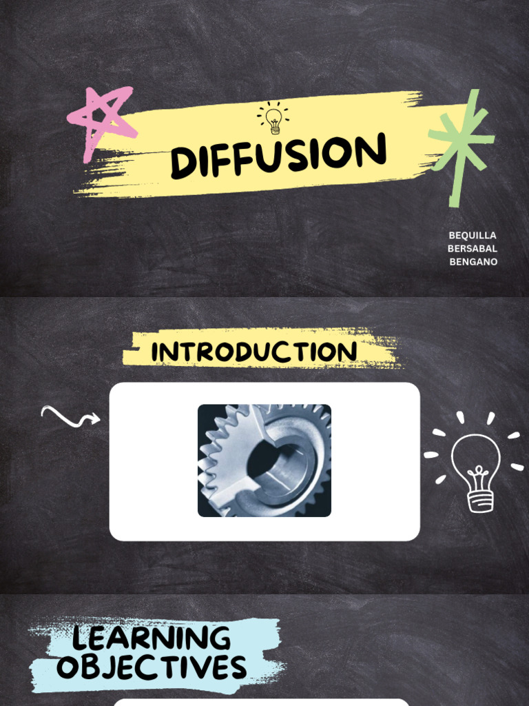 Understanding Diffusion Mechanisms and Laws | PDF
