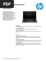 HP Laptop 15s-Fq5xxx 16GB RAM Specifications | PDF