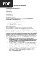 Mapa Corporal de las Emociones | PDF | Las emociones | Amor