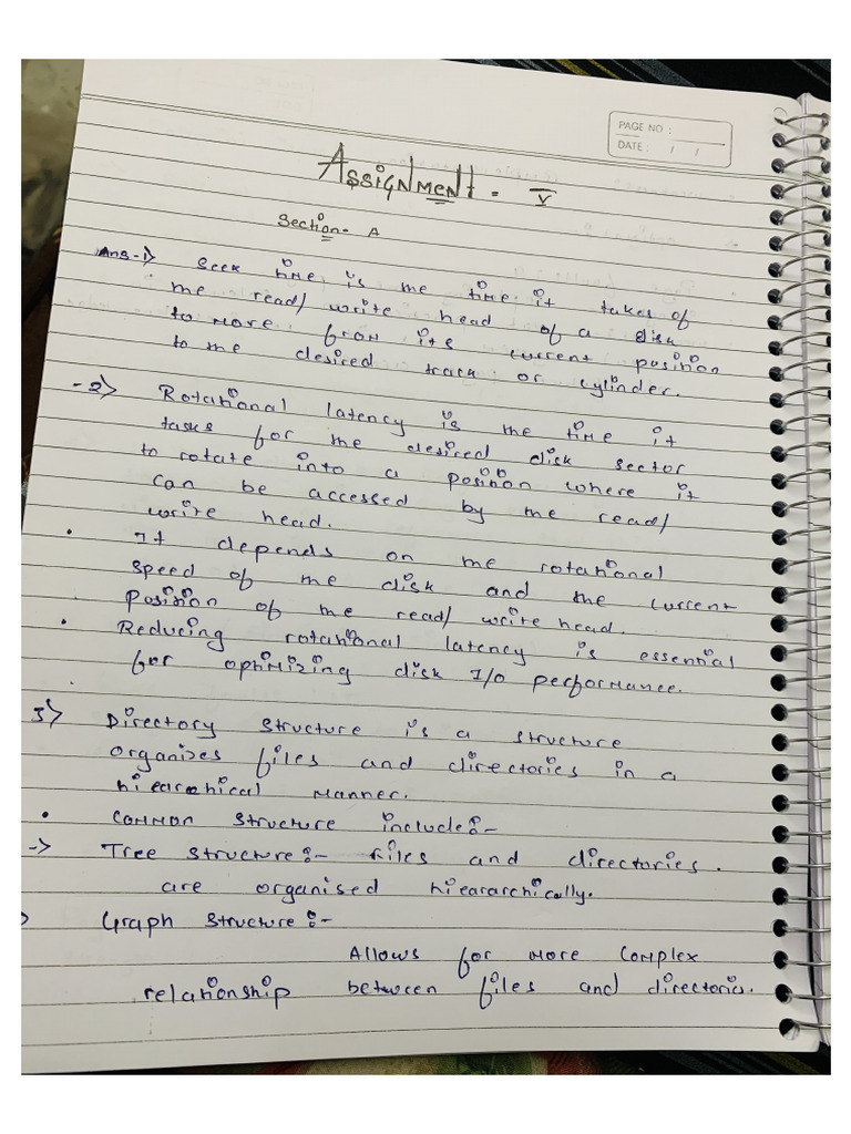 Os Assignment 5th | PDF