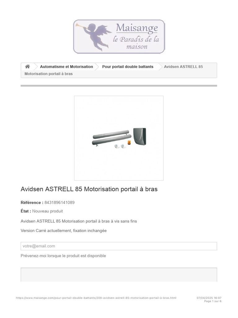 Sitemapcdatahttpsmodemixel Thicoipeinfomotorisation Portail Avidsen
