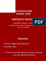 EMERGENCY MEDICINE IN-SERVICE EXAM REVIEW 2009