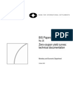 BIS Papers: Zero-Coupon Yield Curves: Technical Documentation