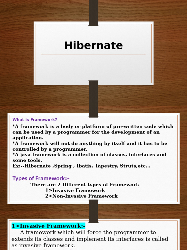 Overview of Hibernate Framework | PDF | Object (Computer Science ...
