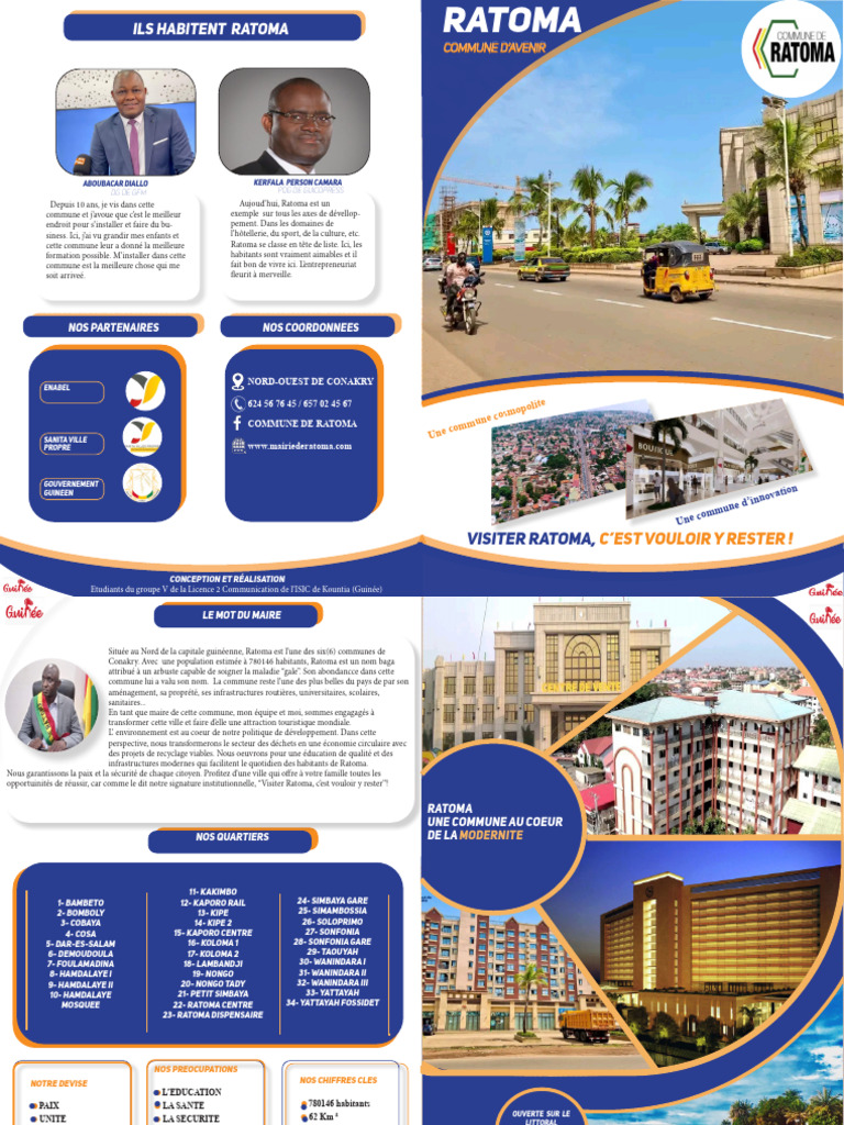 Ratoma : Une Commune en Plein Essor | PDF | Guinée
