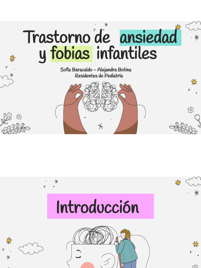 Ansiedad y Fobias en Niños | PDF | Ansiedad | Fobia
