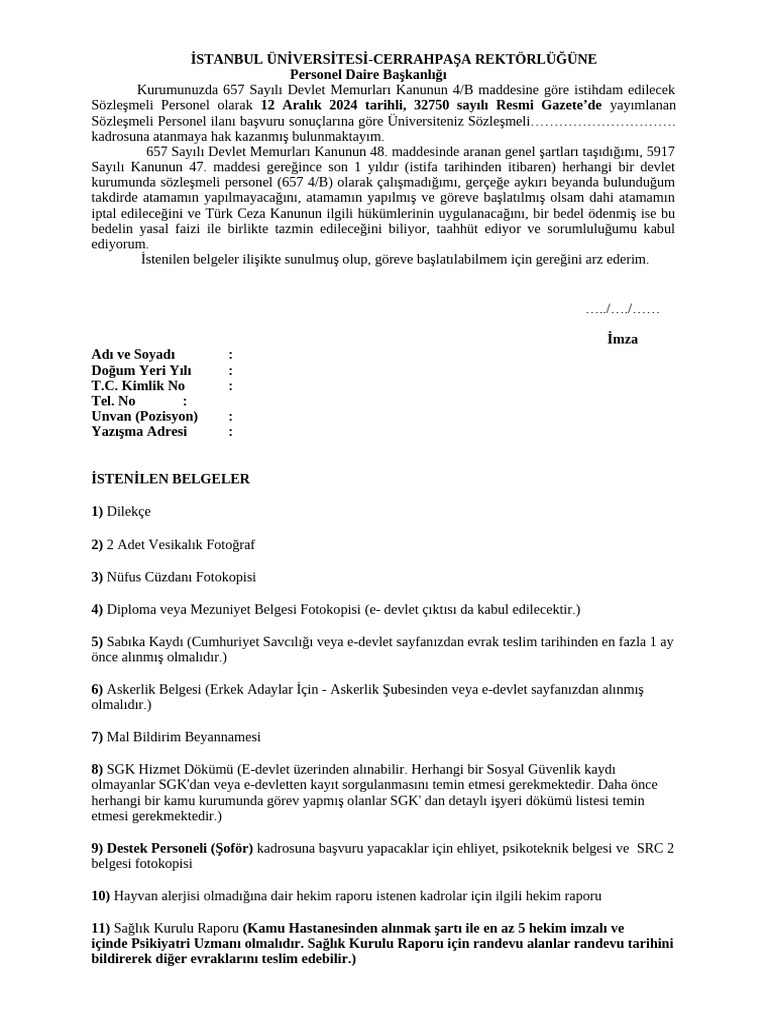 12 Aralik Dilekce Pdf